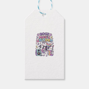 Unicorn Rock Music Unicorn Charming Marketplace Ar Gift Tags
