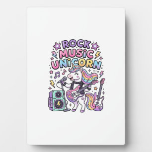 Unicorn Rock Music Unicorn Charming Marketplace Ar Plaque