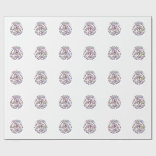 Unicorn Rodeo but Make It Magical Funny Cute Gift Wrapping Paper