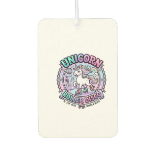 Unicorn Roller Disco POD Ready Marketplace Artwork Car Air Freshener