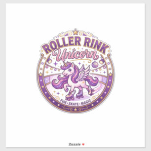 Unicorn Roller Rink Unicorn POD Ready Merch Design