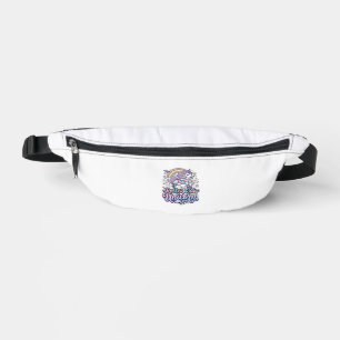 Unicorn Roller Rink Unicorn Premium Vector Sticker Bum Bags