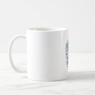 Unicorn Roller Skates Unicorn Retro Style Graphic Coffee Mug