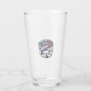 Unicorn Roller Skates Unicorn Retro Style Graphic Glass