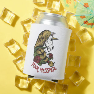 Unicorn Rose Can Cooler