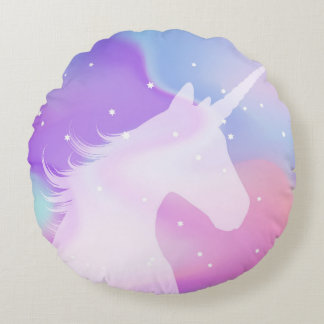 Unicorn - Round Pillow
