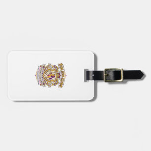 Unicorn Royal Horn Academy Stylish Zazzle Design_1 Luggage Tag