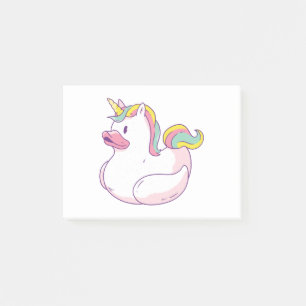 Unicorn Rubber Duck Post-it Notes