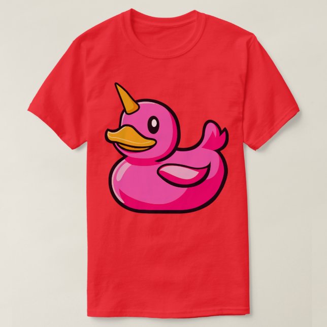 Unicorn Rubber Duck T-Shirt (Design Front)