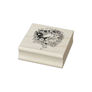 Unicorn Rubber Stamp