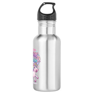 Unicorn Running on Glitter and Delusion Charming M 532 Ml Water Bottle