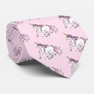 Unicorn Running Through Stars Tie