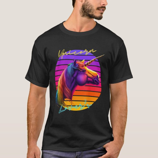 Unicorn  s Unicorn LGBT Fashion T-Shirt (Front)