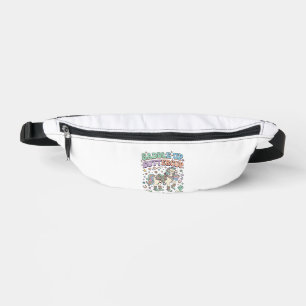Unicorn Saddle Up Buttercup Kawaii Typography Desi Bum Bags
