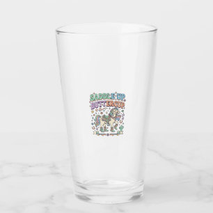 Unicorn Saddle Up Buttercup Kawaii Typography Desi Glass