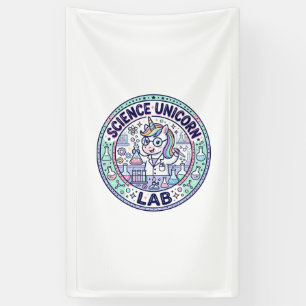 Unicorn Science Unicorn Lab POD Ready Apparel Grap Banner