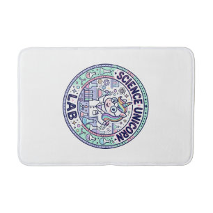 Unicorn Science Unicorn Lab POD Ready Apparel Grap Bath Mat