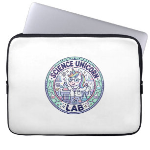 Unicorn Science Unicorn Lab POD Ready Apparel Grap Laptop Sleeve