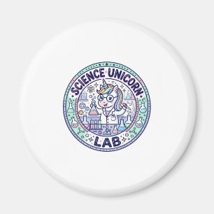 Unicorn Science Unicorn Lab POD Ready Apparel Grap Magnet