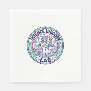 Unicorn Science Unicorn Lab POD Ready Apparel Grap Napkin