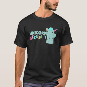 Unicorn Security Blue Unicorn Costume 2021 T-Shirt