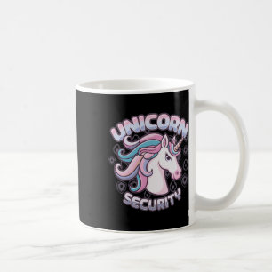 Unicorn Security Coffee Mug