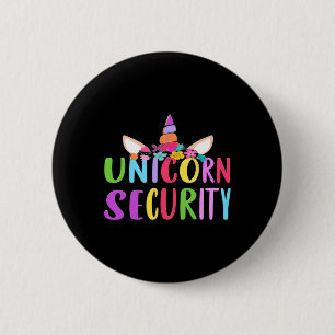 Unicorn Security Halloween Fall Costume Adults Ki 6 Cm Round Badge