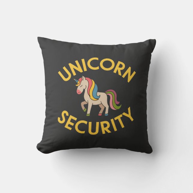 Unicorn Security: Keep the Magic Safe with a Touch Cushion (Front)