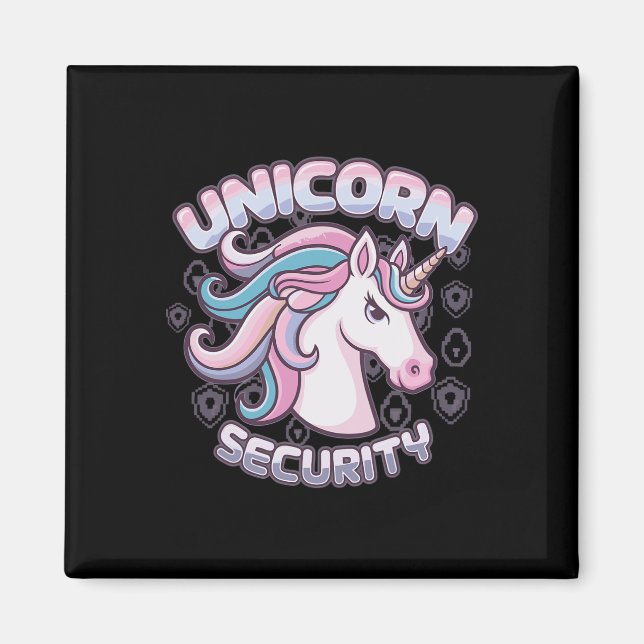 Unicorn Security  Magnet (Front)
