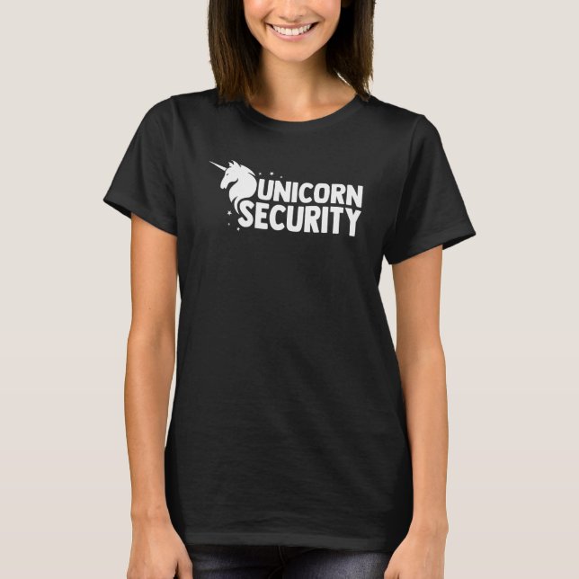 Unicorn Security Squad Symbol  Dad Brother T-Shirt (Front)