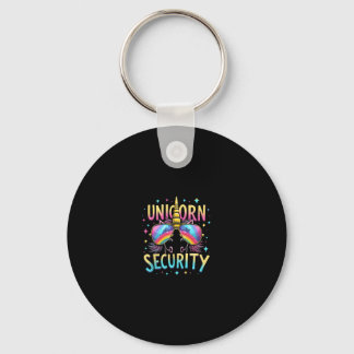 Unicorn Security Tank Top_6 Key Ring