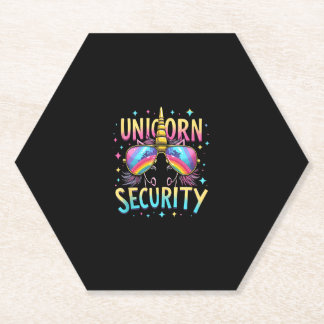 Unicorn Security Tank Top_6 Paper Coaster