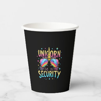Unicorn Security Tank Top_6 Paper Cups