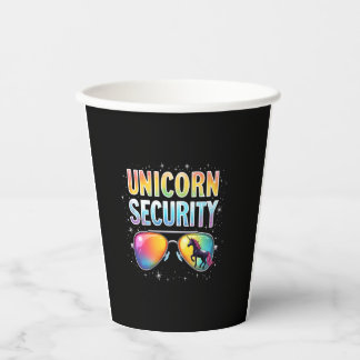 Unicorn SECURITY Unicorn Long Sleeve T-Shirt Paper Cups