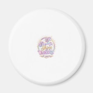 Unicorn Shine Like a Unicorn POD Ready Marketplace Magnet