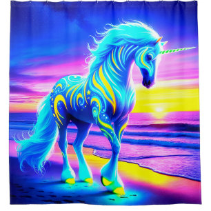 Unicorn Shower Curtain