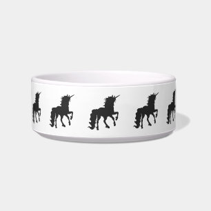 Unicorn silhouette - Choose background colour Bowl