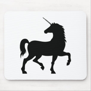 Unicorn Silhouette Mouse Mat