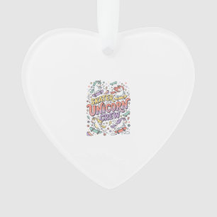 Unicorn Skater Unicorn Crew Whimsical Zazzle Desig Ornament