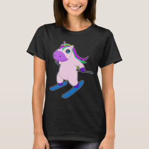 Unicorn Skier Ski Winter sports T-Shirt