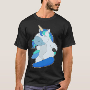 Unicorn Snowboarder Snowboard Winter sports T-Shirt