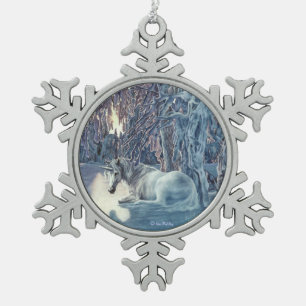 Unicorn Snowflake Ornament