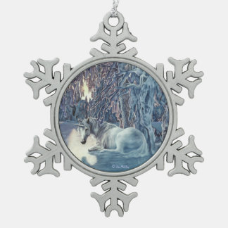 Unicorn Snowflake Ornament