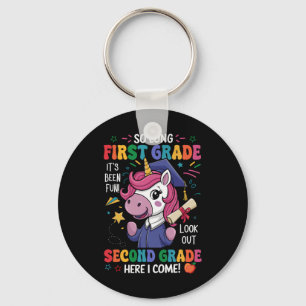 Unicorn So Long First Grade Graduation Last Day Of Key Ring