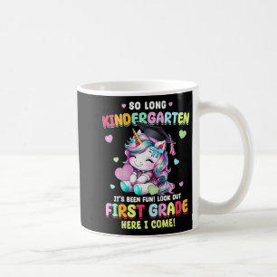Unicorn So Long Kindergarten Graduation Last Day O Coffee Mug