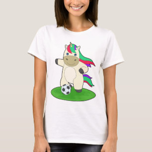 Unicorn Soccer player Soccer Sports T-Shirt