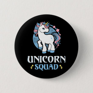Unicorn Squad 6 Cm Round Badge