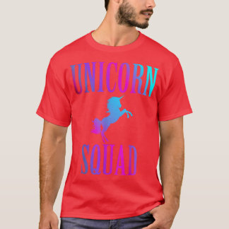 Unicorn Squad Enchanted Rainbow Fantasy Fairy Tale T-Shirt
