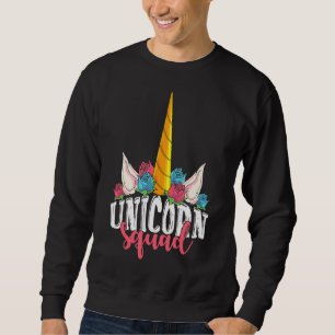 Unicorn Squad Fairytale Magical Mythical Creature Sweatshirt