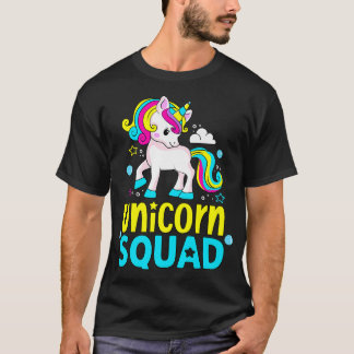 Unicorn Squad Fantasy Fairytale Lovers NoveltyT-Sh T-Shirt